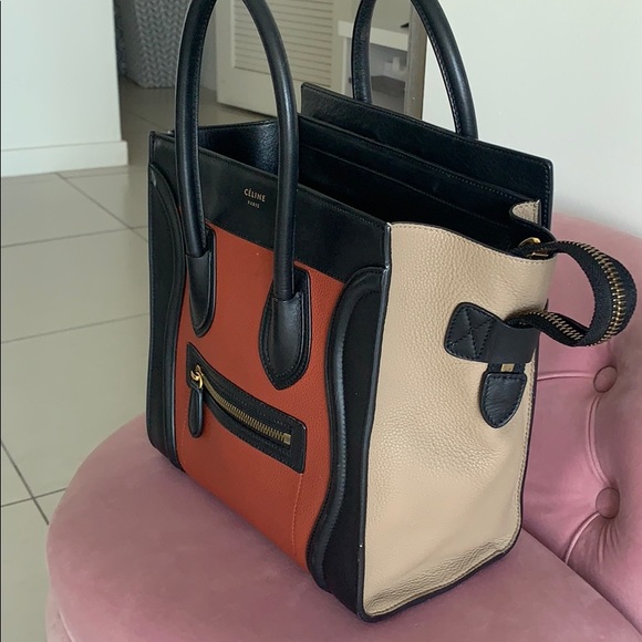 Sold Celine micro tri color excellent condition - Picture 3 of 16